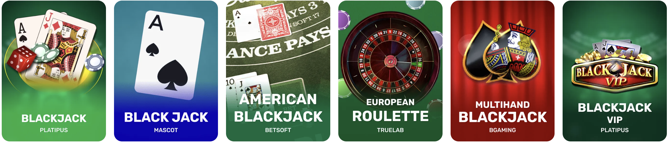 Table Games at SpinRise Casino